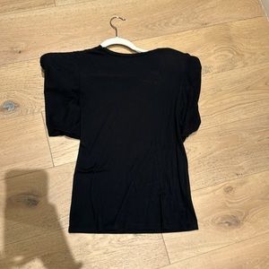 Iro shoulder pad top